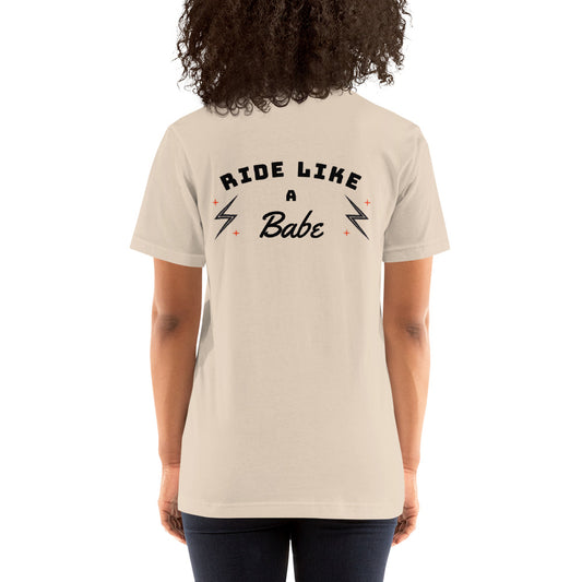 RIDE IT LIKE A BABE TEE